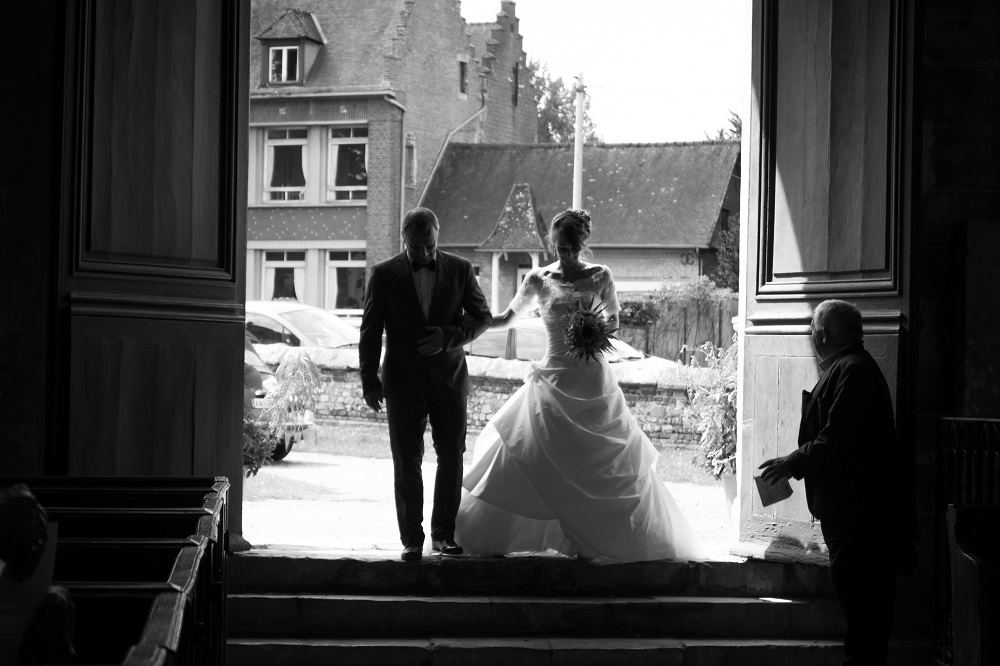 Arrivée de la mariée