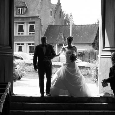 Arrivée de la mariée