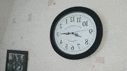 The original reverse clock