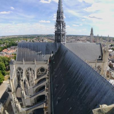 Vue 66 mètres - Cathédrale Amiens